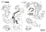 Bosch 3 601 JE8 100 Gsr 18 V-Ec Cordless Drill Driver 18 V / Eu Spare Parts